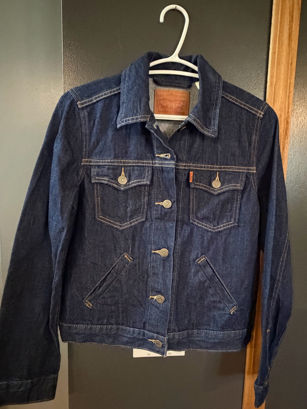 Levi's Dark Indigo Denim Trucker Jacket